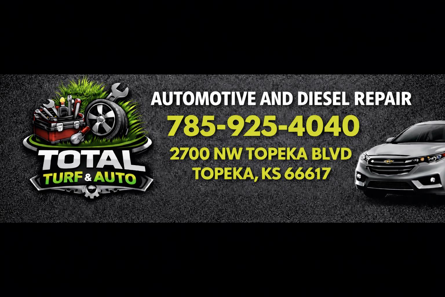 Total Turf & Auto — automotive and diesel repair in Topeka, KS
